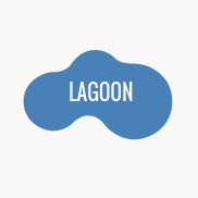 Three Separate Circle Sections That Are Connected Lagoon Pool Shape