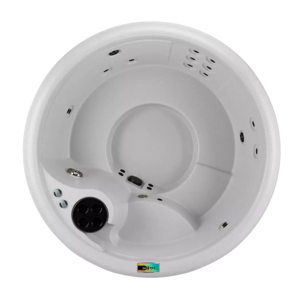 Pioneer Family Pools Hot Tub Overhead View
