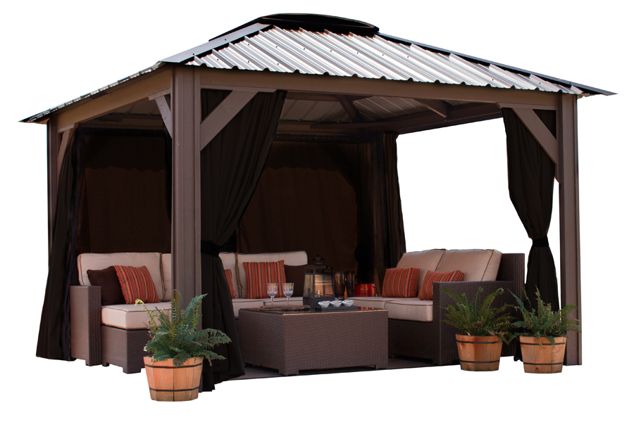 Milano Hardtop Gazebo 11’x11′