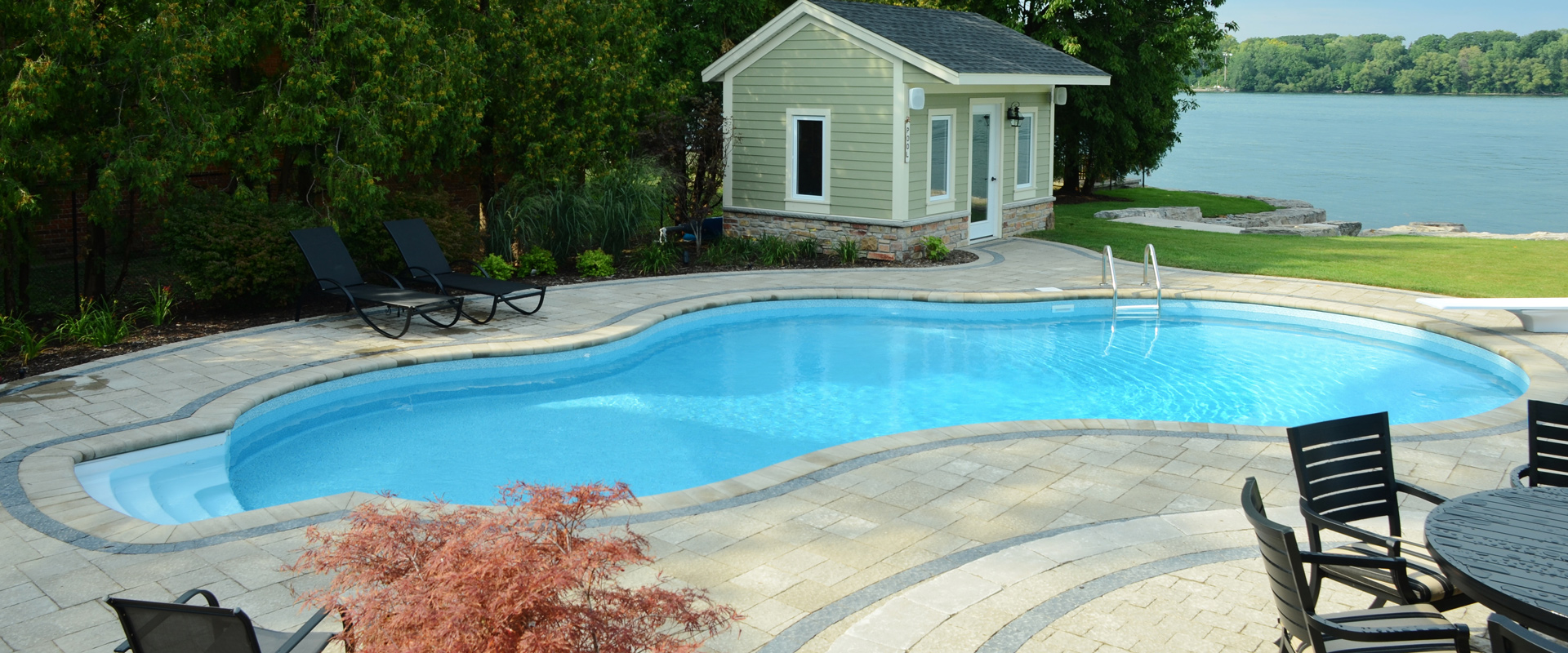 Franks Inground Pool Banner