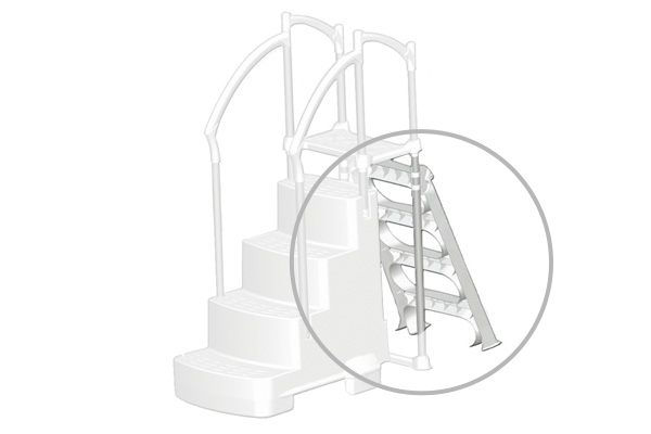 Classic Drop-In Step Exterior Ladder
