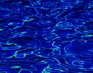 Deep Blue Water Colour
