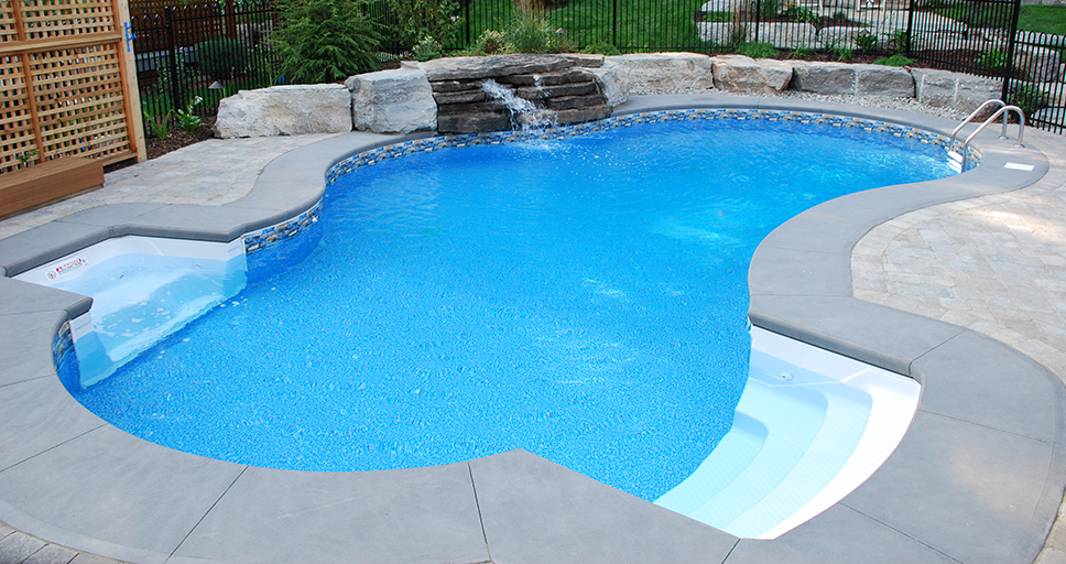 Mesa With Gunite Light Blue Inground/Onground liner