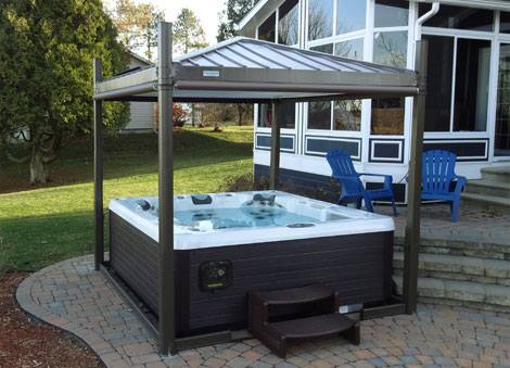 Covana Automated Hot Tub Cover Pioneer Family Pools