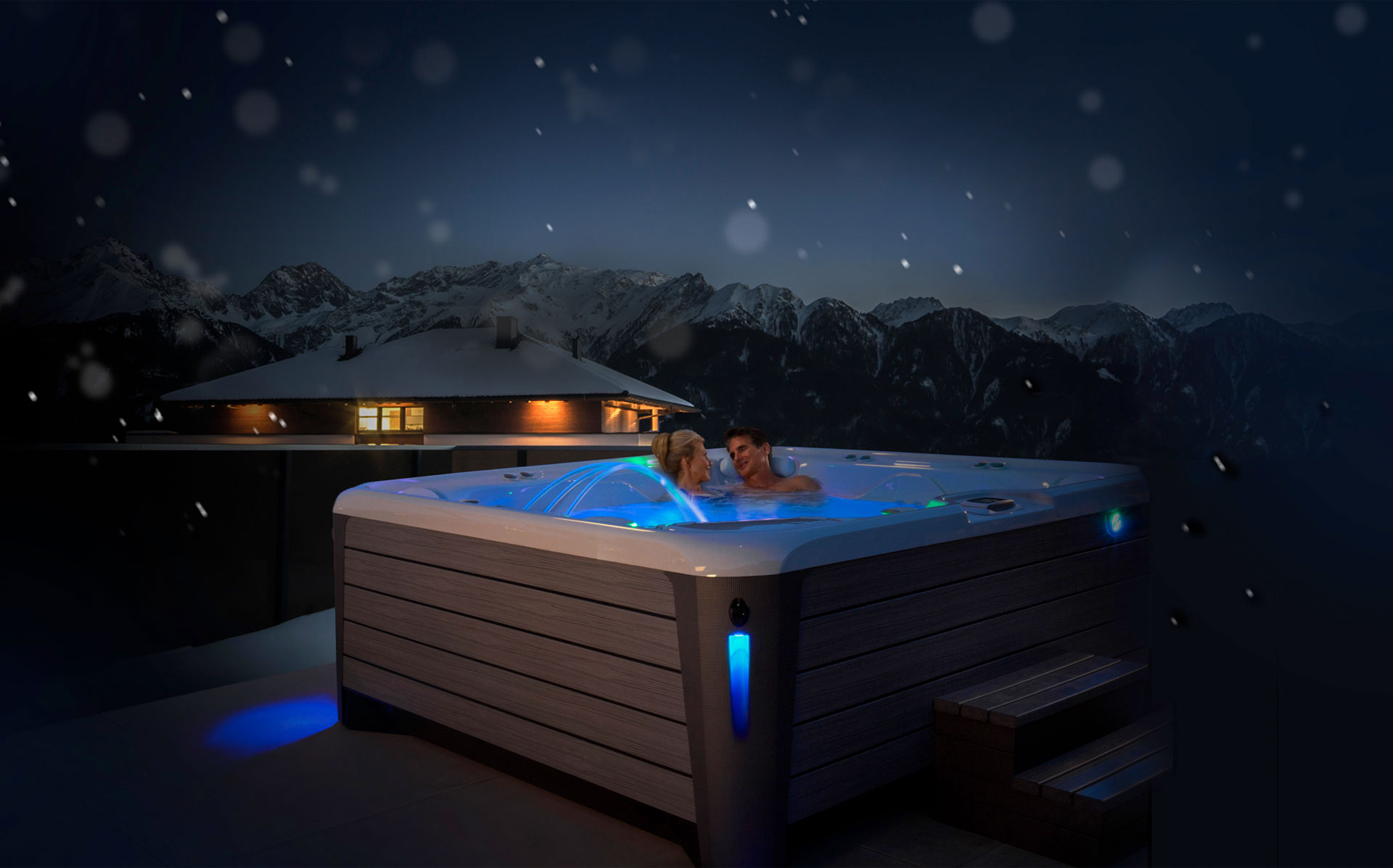 Pioneer Family Pools Kinetic Hot Tub