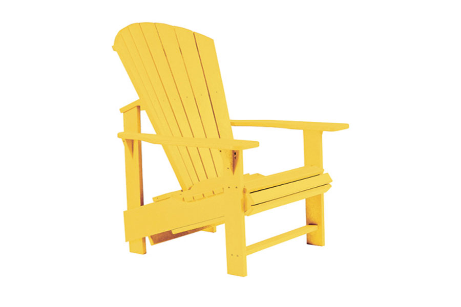 yellow muskoka chairs