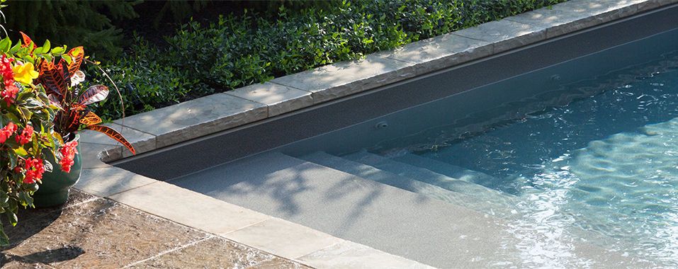 Stone Pool Decking