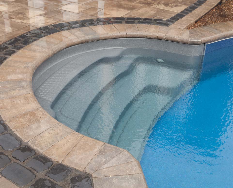 Thermoplastic Pool Steps