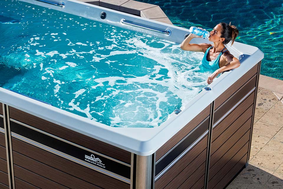 E550 Fitness System Swim Spa Pioneer Family Pools - Gallery