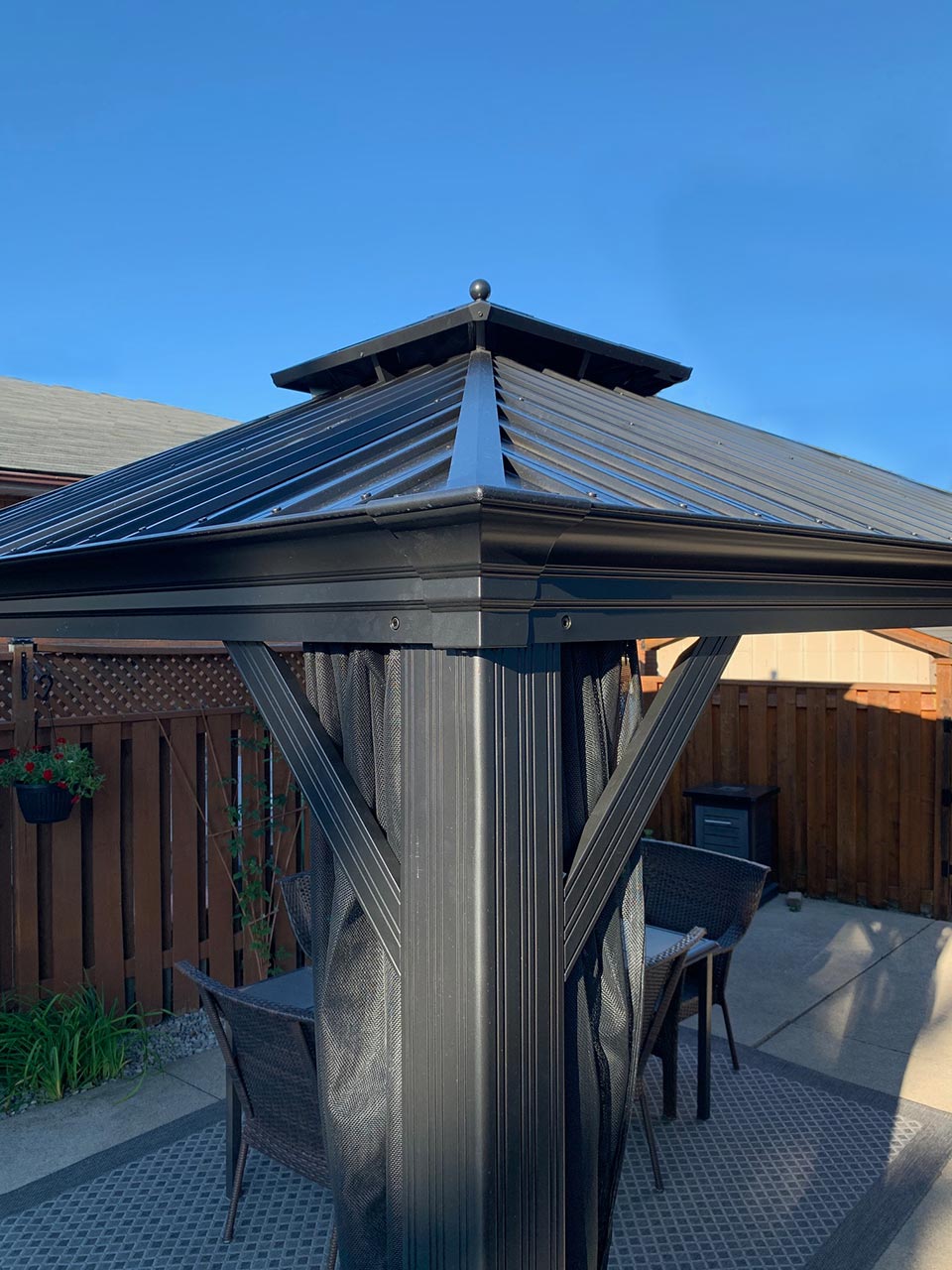 outdoor cabana for sale on Porto Gazebo Collection Pioneer Patio Furniture