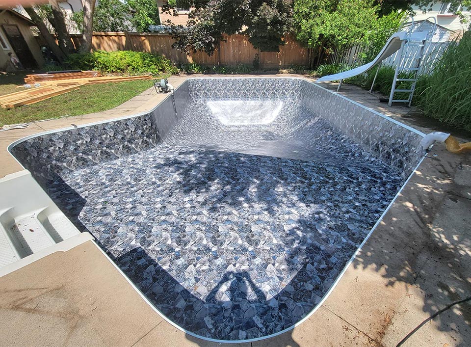 Flagstone Grey Inground/Onground liner