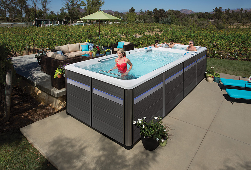 E2000 Dual Temperature Fitness System - Pioneer Family Pools - Gallery