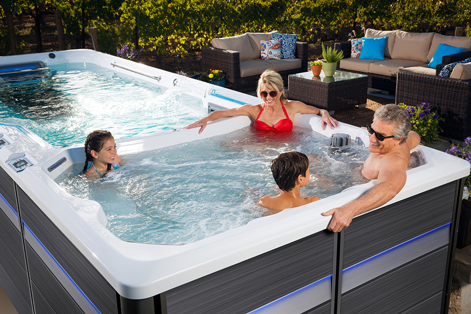 E2000 Dual Temperature Fitness System - Pioneer Family Pools - Gallery