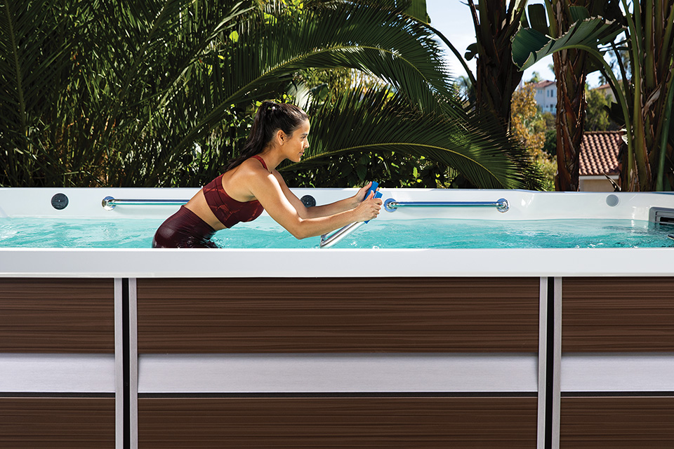 E550 Fitness System Swim Spa Pioneer Family Pools - Gallery