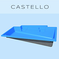 Fibreglass Pool Shape - Castello