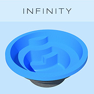 Fibreglass Pool Shape - Infinity