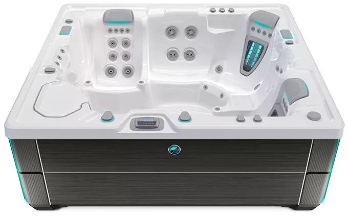 Pioneer Family Pools Hot Tub Side View