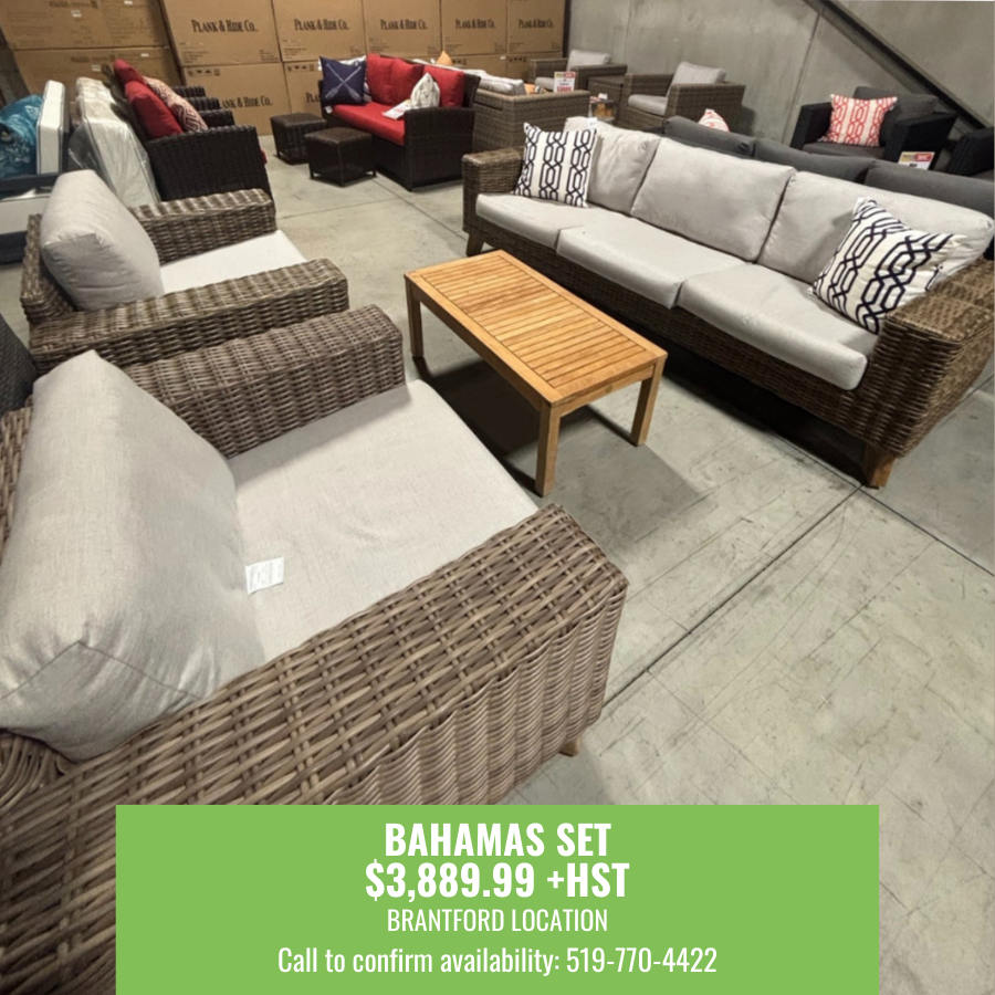 Patio Floor Model Clearance