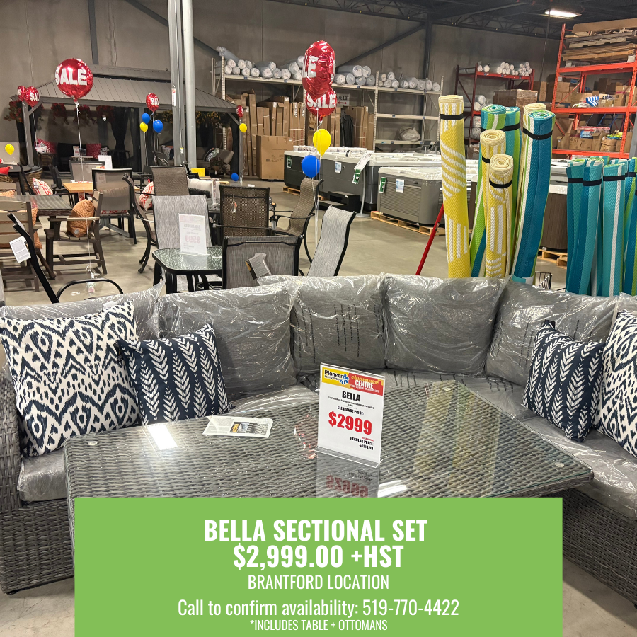 Patio Floor Model Clearance