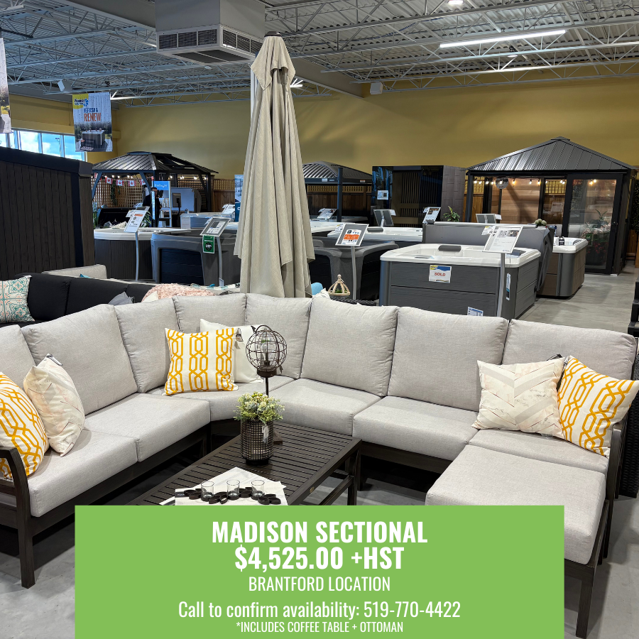 Patio Floor Model Clearance