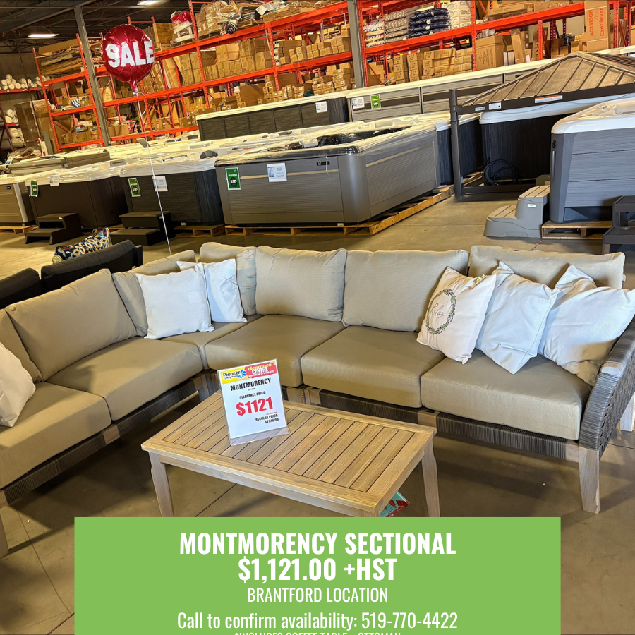 Patio Floor Model Clearance