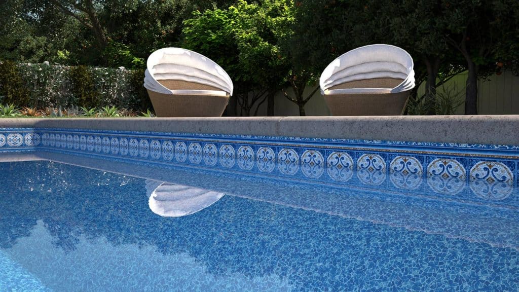 Hampton With Seaglass Inground/Onground liner