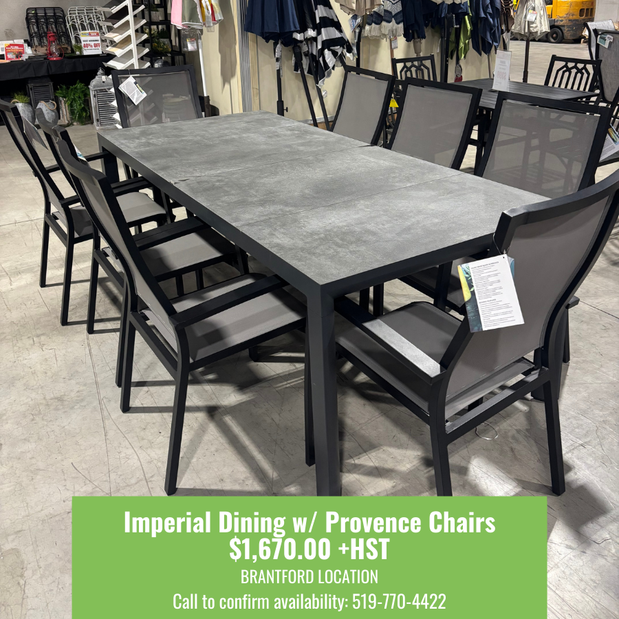 Patio Floor Model Clearance