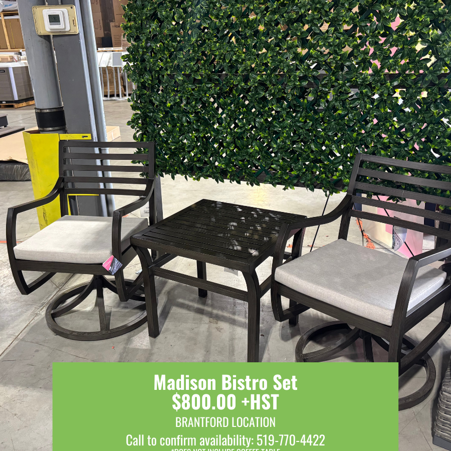 Patio Floor Model Clearance