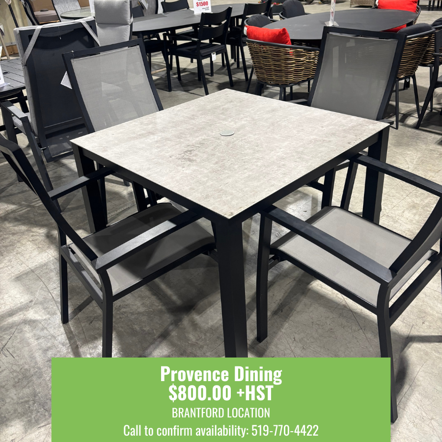 Patio Floor Model Clearance