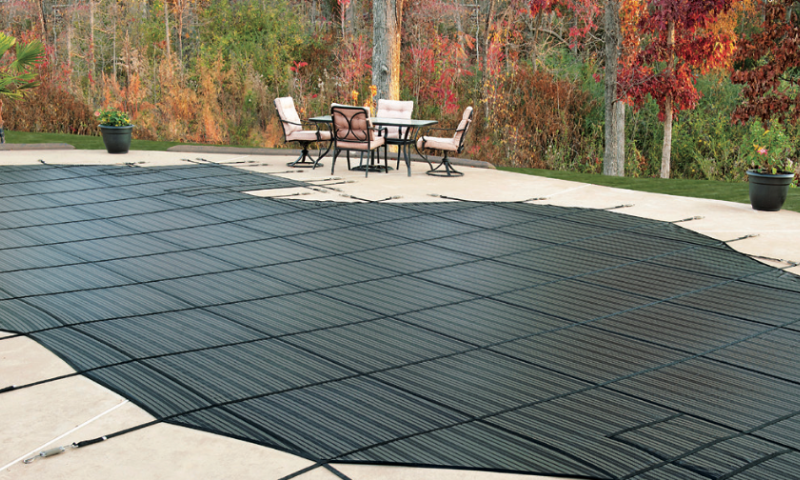 Swimming Pool Safety Cover Mesh Full Image